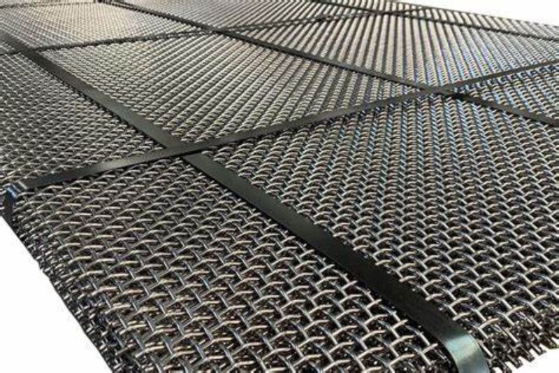 crimped wire netting